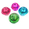 4cm cm campana decorativa navideña brillante llavero accesorios manualidades metálicas campana de cinco estrellas venta al por mayor