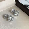 Brincos Quadrados de Zircônia, Modernos para o Trabalho, Luxo Leve, Brincos de Alta Qualidade, Presilhas de Orelha, Brincos Versáteis Diários para Mulheres