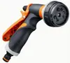El Fabricante Suministra Pistola de Agua a Presión de Ocho Funciones para Uso Doméstico, Pistola Pulverizadora para Regar Flores, Pistola de Agua para Lavar Autos, Pistola Pulverizadora de Jardín de 8 Funciones