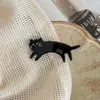 Lindo pasador de gatito para mujer, Nuevo material de acetato, Pinza creativa para flequillo, Pasador simple, Pinza para el pelo versátil para cabellos sueltos, Pinza de pico de pato