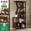 Estante de Armazenamento para Armário de Chá Prateleira de Chá de Chão Multicamadas Prateleira de Exibição Layout de Sala de Chá Estante de Armazenamento para Conjunto de Chá Novo Estilo Chinês Gabinete Multi-Tesouro