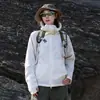 Ropa Reflectante con Protección Solar para Correr y Ciclismo Nocturno al Aire Libre para Hombres UPF50+ Chaqueta Antibacteriana con Protección Solar para Mujeres Ropa de Protección Solar de Moda Personalización