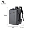 Mochila de negócios transfronteiriça para homens, bolsa expansível para laptop de grande capacidade, adequada para viagens de negócios e viagens, resistente à água