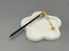 Estilo Nacional Madeira Elegante Grampo de Cabelo Estilo Antigo Grampo de Cabelo Hanfu Jardim de Osmanthus Gardênia Flor de Ameixa Disco Borboleta Acessório de Cabeça Franja Lateral
