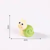 Set de tres piezas transfronterizo de caracol, abeja y mariquita lindos, accesorios decorativos DIY para jardinería y paisajismo, adornos para paisajes en miniatura