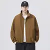 Chaqueta de Primavera 2026 con Cuello Alto para Exteriores de Corte Holgado Chaqueta Deportiva Estilo Funcional Versátil Casual Cómoda Prenda Superior
