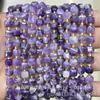 6mm 8mm Pedra Natural Cristal Ágata Canto Chanfrado Quadrado DIY Pulseira Colar Acessórios de Joias Produtos Semi-Acabados Atacado