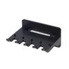 Portacepillos de Dientes Multifuncional de Pared Estante de Almacenamiento de Cepillos de Dientes de Cuatro Posiciones Estante para Pasta de Dientes Estante para Teléfono Móvil de Baño sin Perforación