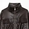 AliExpress Transfronterizo 2026 Nuevas Llegadas de Primavera Moda Femenina Versátil Color Sólido Temperamento Casual Chaqueta de Cuero Sintético Ropa de Abrigo