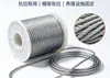 Cable de acero inoxidable 304, cable de acero recubierto de plástico transparente, cable de acero recubierto de goma, cable de acero recubierto de plástico, venta al por mayor y cable de acero personalizado