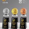 Trofeo de cristal de baloncesto personalizado MVP Competición de juegos infantiles NBA Trofeo de resina creativo Medalla