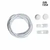 Série de Cores Sólidas Cadarços Preguiçosos Corda Elástica Elástica Cadarços de Corda Elástica 3mm Tênis Esportivo Cadarços Grátis Fabricante