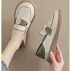 Mocassins Femininos 2026 Outono Novos Sapatos Femininos Solado Macio Popular Slip-On Flats para Gestantes Novos Sapatos Casuais de Couro