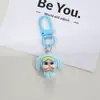 Llavero Colgante Creativo Lindo de Niña Abejita Dibujo Animado Bebé Llorando Colgante para Equipaje de Niña Colgante para Mochila Escolar de Estudiante