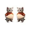 Pegatinas Populares de Mascotas Perros Lindos de Barriga Grande Squishy para Alivio del Estrés Pegatinas 3D Barriga Grande Squishy Venta al por Mayor