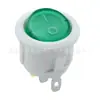 Etl Certificación Estándar de EE. UU. Interruptor Redondo de 22 mm de Tres Pines de Dos Posiciones Interruptor Basculante Kcd1 Interruptor Basculante de Encendido