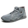 Zapatos Casuales de Caña Alta para Exteriores Transfronterizos Piel Genuina Populares Botas Martin para Hombre Amazon Resistentes al Desgaste Antideslizantes Talla Grande Zapatos para Hombre
