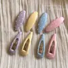 Pinza para el pelo tipo BB de lunares de colores dulces estilo coreano para mujer, nuevo accesorio para el pelo de nicho primavera-verano 2026, pinza versátil para flequillo