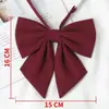 Vermelho vinho Camisa JK com Gravata Menina Preguiçosa Sem Botões DK Estudante Masculino Estilo Universitário Gravata Pequena Cor Sólida Vermelha Gravata Borboleta
