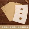 Papel de Carta y Sobres de Alta Gama, Cartas de Amor Manuscritas Vintage, Papel de Carta para Estudiantes para Dar a los Maestros, Sellos de Cera, y Papelería DIY