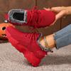 Sapatos de Algodão Femininos Inverno Dropshipping Transfronteiriço Tamanho Grande Botas Femininas com Solado Grosso Botas de Algodão Espessadas Cano Baixo Leves Botas Curtas