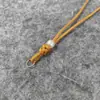Estilo Chinês Nó da Paz Artesanal Cordão de Pérola Artificial Pingente de Bolsa Joia Atacado