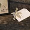 Corea del Sur Dongdaemun Nuevo Vintage Diamante Roto Estrella de Mar Perla Simple Elegante Horquilla Clip Lateral para Niña Parte Trasera Cabeza Tocado
