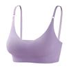 Sujetador Inalámbrico para Mujer, Sujetador Deportivo Talla Grande, Hermosa Espalda Push-Up Estilo Camisola Sujetador de Yoga Sin Costuras para Mujer