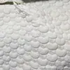 Tecido Matelassado Exclusivo de Maçã Vermelha Grande, Jaqueta de Penas, Bagagem, Roupas de Algodão, Bolsa Portátil de Cosméticos, Tecido de Algodão Matelassado