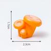 Simulación Flammulina velutipes Pleurotus eryngii Juego de Comer Champiñón DIY Decoraciones Accesorios de Bolsa Ciega Mini Coche Escritorio Pequeños Adornos