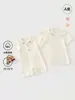 Vestido de Verano para Niña de Algodón Puro Clase A, Vestido de Princesa de Manga Corta para Bebé, Ropa Infantil Coreana de Verano Delgada y Linda para Niños
