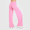 Pantalones de Mujer Amazon Estilo Europeo y Americano Explosivo Pierna Ancha Cadera Floja Adelgazante Pierna Recta Deportivos Casual Yoga