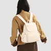 Mochila de Cor Sólida, Leve, Simples, Grande Capacidade, Sensação de Luxo, Casual, Unissex, Mochila de Viagem da Moda