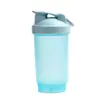 Novo copo shaker de plástico de 500ml para beber diretamente, copo para shake de proteína em pó, copo de água esportivo, copo de água misturador portátil