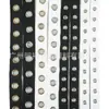 Cinta de Ojal Grande de Algodón Puro con Ojales Plateados, Accesorios para Ropa, Decoraciones para Sombreros, Accesorios para el Cabello