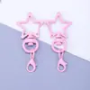 Boting Llavero de Cangrejo Estrella de Cinco Puntas Pintado DIY Lindo Versátil Colgante Accesorios Venta al por Mayor