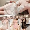 Conjunto de Lingerie Jiuli Qingchuan Ny Transparente Sexy Puro Desejo Roupa de Dormir Cos Sabor Sexy Roupa de Dormir