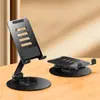Suporte de Celular Totalmente em Metal Dobrável Armazenamento Estrutura de Suporte Desktop Rotativo Transmissão ao Vivo Preguiçoso Portátil Suporte de Celular Personalização