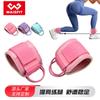 Gantry de Exercício Fitness Feminino Fivela de Tornozelo Treinamento de Quadril Tira de Tornozelo Adulto Fivela de Tornozelo Unissex PU Brilhante