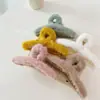 Pinza para el pelo grande coreana 2021, versátil y elegante, pinza de tiburón multicolor, pinza para el pelo simple personalizada