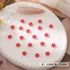 Accesorios Metálicos para Uñas Aleación Flor de Cinco Pétalos Arte de Uñas Fábrica Venta al por Mayor Mini Flor de Perla Uso para Uñas Decoración de Uñas
