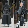 Impermeable para coche eléctrico, batería, bicicleta, largo, de cuerpo entero, antilluvia, para mujer, para hombre, dividido, nuevo, ligero, poncho