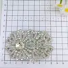 Nuevos Accesorios para el Cabello Joyería DIY de Flor Hueca con Diamantes Completos Pinzas para el Cabello Bolsos Pendientes Flores para Zapatos Hebillas para Zapatos Sombreros Accesorios para la Ropa