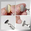Acessórios de Broca em Formato de OVNI, Discos de Lixa para Modelar Bordas, Discos de Lixa Planos Pré-Alisantes Estilo Russo, Ferramentas Especializadas para Nail Art