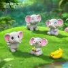 Novo Elefante Pequeno Dods Micro Paisagismo Jardinagem DIY Decoração de Paisagismo Acessórios Fofo Elefante Pequeno Dods Ornamento de Resina para Desktop