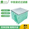 El fabricante suministra filtros de bolsa de eficiencia media F5F6F7F8F9 para filtración de aire de bolsillo de ventilación a prueba de polvo