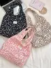 58314 Estilo Nuevo Ins Coreano Bolso de Hombro de Compras a Cuadros Perezoso y Dulce Bolso Chaleco para Ropa de Trabajo Casual Bolso de Mano