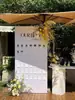 Pizarra Creativa de Firmas de Boda Decoración de Banquete de Compromiso Pared de Fondo Señal de Bienvenida Área Interactiva de Registro de Boda