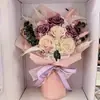 Buquê de Flores Eternas Amazon Cross-Border Buquê de Flores Preservadas Buquê de Presente para Reunião Anual Corporativa de Natal Dia dos Namorados