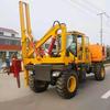 Máquina integrada para pilotaje hidráulico de barandillas de Chengde, para carreteras, para la extracción y perforación de barandillas.